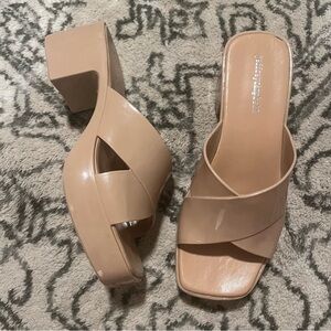 Jeffery Campbell Bubblegum Platform Sandal WORN ONCE INDOORS